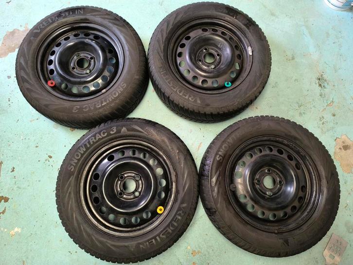 Winterbanden, Auto-onderdelen, Banden en Velgen, Banden en Velgen, Winterbanden, 15 inch, 195 mm, Personenwagen, Gebruikt, Ophalen of Verzenden