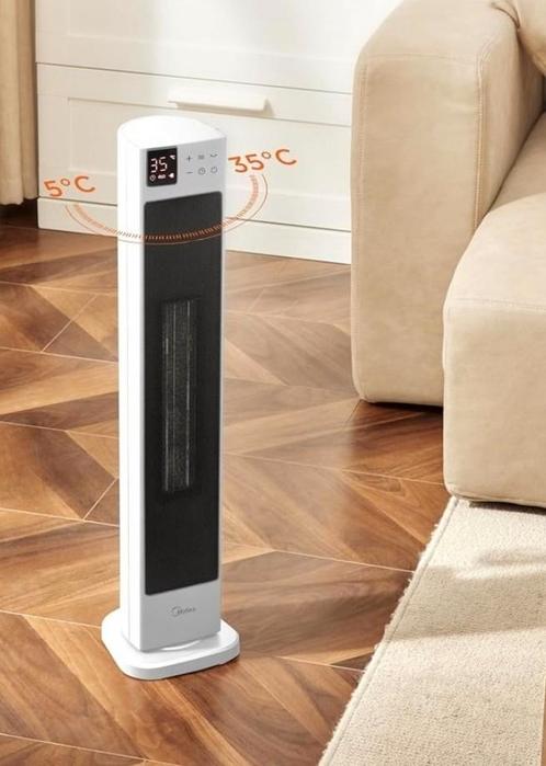 Midea NTH20-22GR (WH) Electrische ventilator kachel NIEUW, Huis en Inrichting, Kachels, Nieuw, Vrijstaand, Overige soorten, Elektrisch