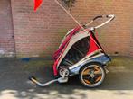 Thule fietskar 2 kinderen incl babyhangmat, Ophalen, Gebruikt, Opvouwbaar, Kinderkar