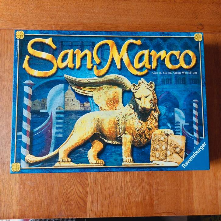 San Marco bordspel - Ravensburger - nieuw!, Hobby en Vrije tijd, Gezelschapsspellen | Bordspellen, Zo goed als nieuw, Drie of vier spelers
