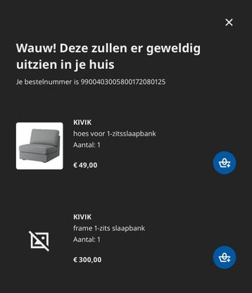 NIEUW Slaapbank ikea kivik - afbeelding 5