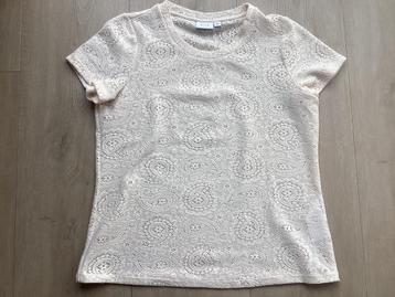 Nieuw :gebroken wit,licht ecru Shirt  van VILLA maat L beschikbaar voor biedingen
