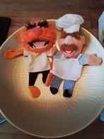Muppets handpoppen: Animal en sweedish chef, Ophalen of Verzenden, Zo goed als nieuw