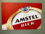 Amstel Bier Bord  30 bij 20  metaal, Verzamelen, Merken en Reclamevoorwerpen, Ophalen of Verzenden, Zo goed als nieuw