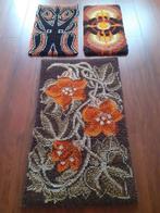 Vloerkleed Handgeknoopt Tapijt Vintage, Huis en Inrichting, Stoffering | Tapijten en Kleden, Ophalen of Verzenden, Gebruikt, Overige kleuren