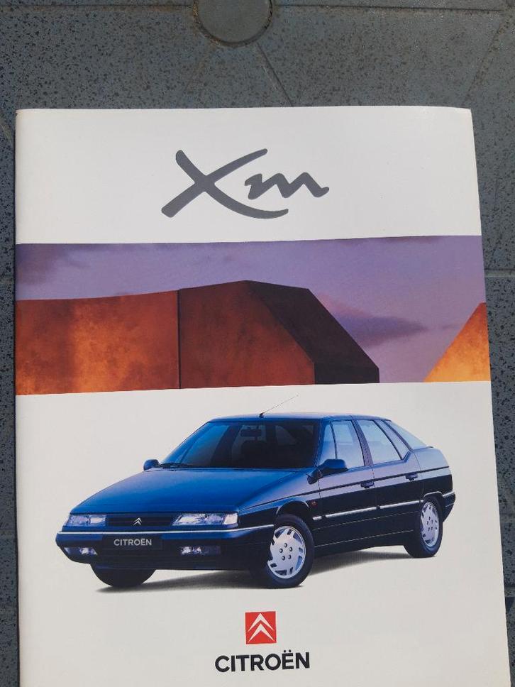 folder Citroën XM 1994 - Duits, Boeken, Auto's | Folders en Tijdschriften, Zo goed als nieuw, Citroën, Ophalen of Verzenden