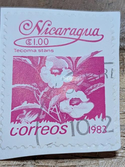 Postzegel uit Nicaragua 1983 1.00, Postzegels en Munten, Postzegels | Volle albums en Verzamelingen, Nederland, Ophalen of Verzenden