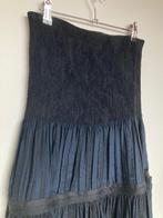 Annette Görtz blauw zwarte ballonrok maat 36 met ritsjes, Annette Gortz, Hans-Böckler Str. 23 33334 Gütersloh, Ophalen of Verzenden