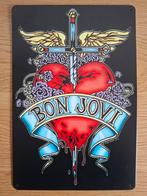 Bon Jovi Metalen Bord - 20x30cm, Verzamelen, Muziek, Artiesten en Beroemdheden, Verzenden, Nieuw, Poster, Artwork of Schilderij
