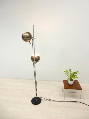 retro vintage lamp design vloerlamp staanlamp bollamp beschikbaar voor biedingen