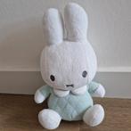 Knuffel Nijntje Miffy blauw groen mint 24 cm K5536, Kinderen en Baby's, Speelgoed | Knuffels en Pluche, Konijn, Ophalen of Verzenden