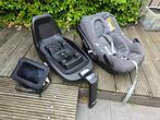 Maxi Cosi Rock + FamilyFix + Autospiegel, Ophalen, Gebruikt, Isofix, 0 t/m 13 kg