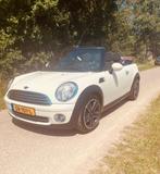 Mini 1.6 Cooper Cabrio AUT 2009, Auto's, Mini, Automaat, Stof, Zwart, Cabriolet