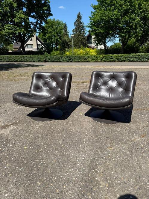 Artifort F976 Geoffrey Harcourt, Huis en Inrichting, Fauteuils, Gebruikt, Kunststof, Ophalen