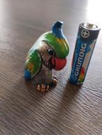 Metalen Papegaaitje, Antiek en Kunst, Ophalen of Verzenden