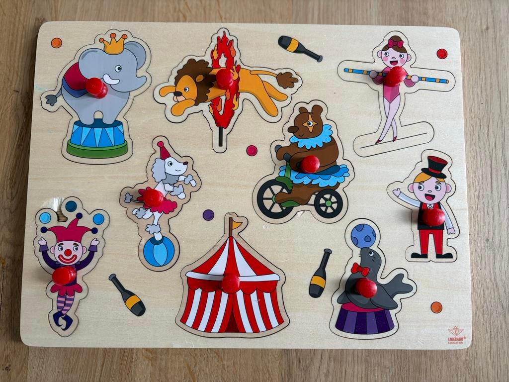 Puzzel circus, Ophalen of Verzenden, Gebruikt