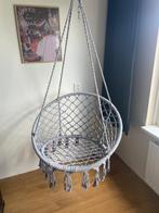 Hangstoel Xenos grijs, Huis en Inrichting, Stoelen, Ophalen, Zo goed als nieuw, Eén, Stof