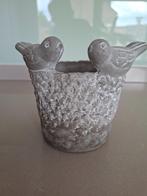 bloempot, Tuin en Terras, Bloempotten, Rond, Ophalen of Verzenden, Aardewerk, Minder dan 40 cm