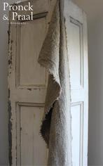 Stoere shabby linnen doek / loper 45 x 145 *Pronck & Praal*, Ophalen of Verzenden, Nieuw