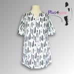 30372 Zgan Leuke jurk  mt 44  K26, Kleding | Dames, Grote Maten, Ophalen of Verzenden, Gedragen, Zwart, Lingerie of Zwemkleding