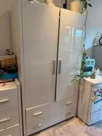 Commode en kledingkast babykamer, Huis en Inrichting, Kasten | Kledingkasten, Ophalen, 100 tot 150 cm, Zo goed als nieuw, 150 tot 200 cm