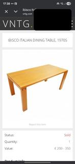 Ibisco Eettafel - Italiaans Design, Ophalen, Gebruikt, 100 tot 150 cm, 150 tot 200 cm