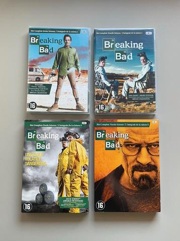 Breaking Bad seizoen 1 t/m 4 beschikbaar voor biedingen
