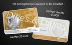 Koningstientje BU in coincard genummerde uitgifte KNM, Ophalen of Verzenden, 5 cent