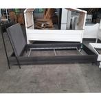 SHOWMODEL Bed 90x200 cm Arwen zwart/antraciet, 85 tot 100 cm, Verzenden, Zo goed als nieuw, Nb