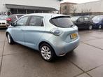 Renault ZOE Q210 Zen Quickcharge 22 kWh accu pakket is aange, Stof, Gebruikt, 22 kWh, Blauw