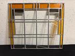 Glas in lood Art deco raam, ?, Zo goed als nieuw, Minder dan 80 cm, Glas in lood