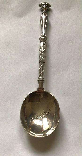 2 verschillende lepeltjes, Antiek en Kunst, Antiek | Bestek, Ophalen of Verzenden