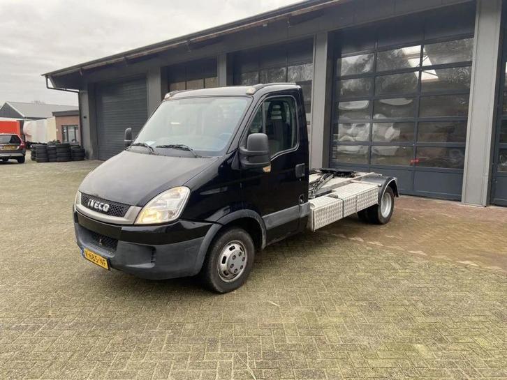 Iveco Daily 50 C17 BE TREKKER 9.5 TON EURO 5 (bj 2010), Auto's, Bestelauto's, Bedrijf, Te koop, Iveco, Diesel, Euro 5, Zwart, Achterwielaandrijving