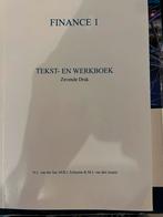 Finance 1 werkbOek EUR, Ophalen of Verzenden