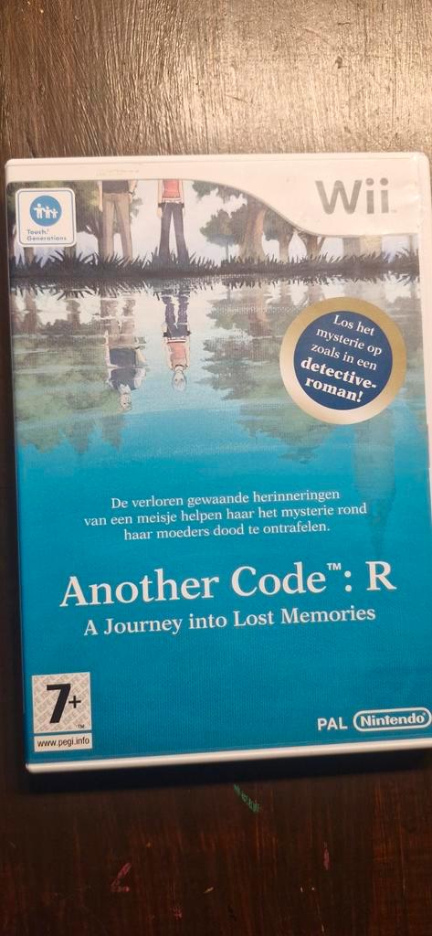 Another Code: R - Wii Detective Avontuur!, Spelcomputers en Games, Games | Overige, Zo goed als nieuw, Avontuur en Actie, 1 speler