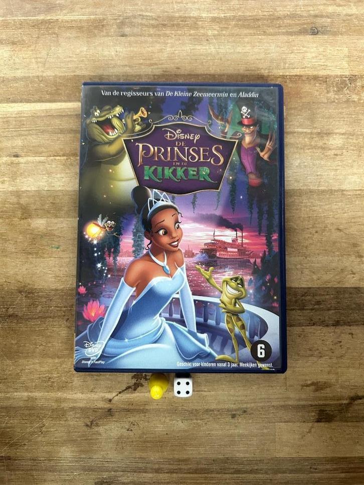 Disney De Prinses en de Kikker DVD, Cd's en Dvd's, Dvd's | Tekenfilms en Animatie, Zo goed als nieuw, Amerikaans, Tekenfilm, Vanaf 6 jaar