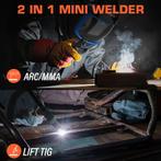 Draagbaar Lasapparaat -  ARC MMA TIG Inverter, Verzenden, Nieuw, 250 ampère of meer, Tig
