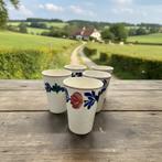 Mooie antieke boerenbont melkbekers, Overige typen, Div, Ophalen of Verzenden, Zo goed als nieuw