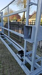 Dubbele  poort met inmetsel palen, Ophalen, Zo goed als nieuw, Overige soorten