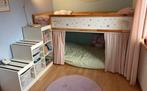 IKEA Kura Halfhoogslaper met trap - Leuk kinderbed!, Ophalen, 70 tot 85 cm, Zo goed als nieuw, Hoogslaper of Stapelbed