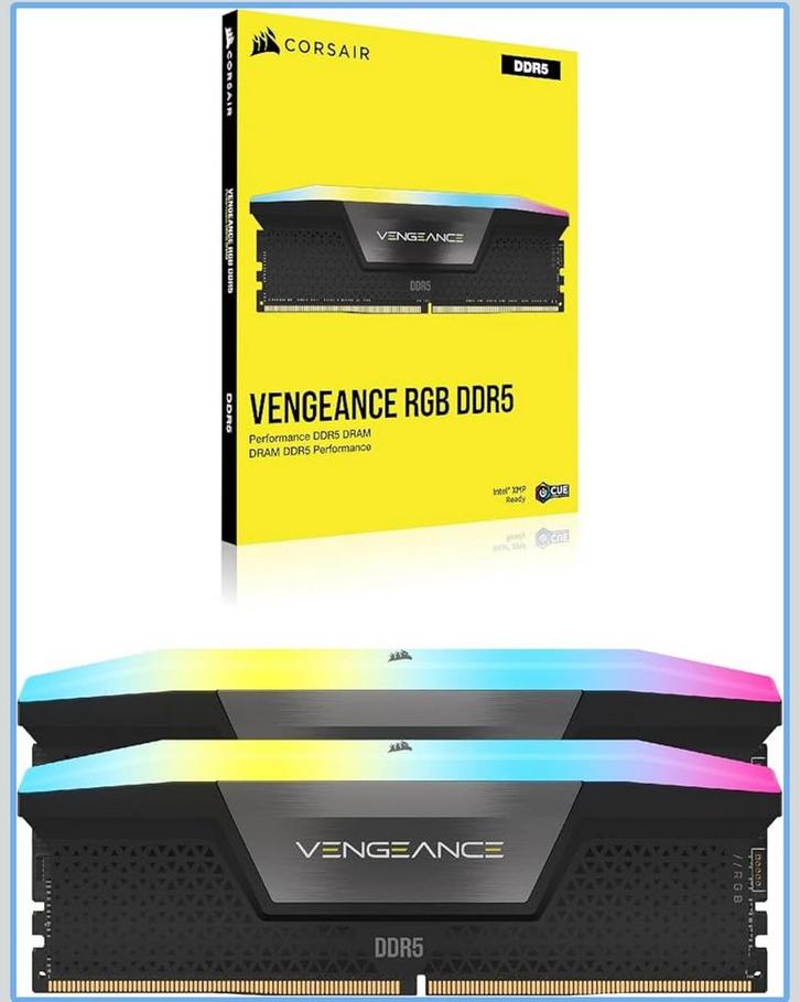 Corsair Vengeance RGB 32gb 6000MT/s CL30, Computers en Software, RAM geheugen, Nieuw, Desktop, 32 GB, DDR5, Ophalen of Verzenden