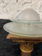Vintage Glazen Design Lamp mushroom ufo schalenlamp Gispen, Huis en Inrichting, Lampen | Wandlampen, Ophalen of Verzenden, Gebruikt