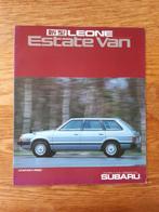 Subaru Leone Estate Van 1981 ( Japanse folder ), Gelezen, Ophalen of Verzenden, Overige merken, Subaru