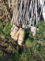 hekwerkpalen, Ophalen, Gebruikt, IJzer, Gaashekwerk