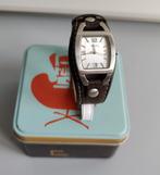 Fossil dames horloge SBT0825, Leer, Staal, Fossil, Polshorloge