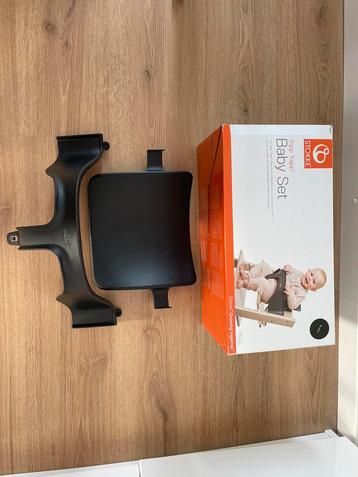 Stokke tripp trapp baby set zwart beschikbaar voor biedingen