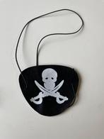 Piraten ooglapje en oorbel - verkleed kleding, Ophalen of Verzenden, Gebruikt, Jongen of Meisje