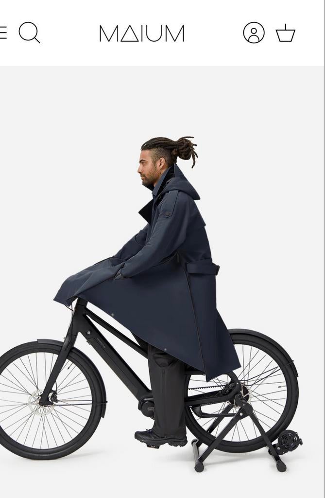 Nieuw!Waterdichte Heren Trenchcoat - Poncho Functie, Ophalen of Verzenden, Nieuw, Maat 56/58 (XL), Blauw