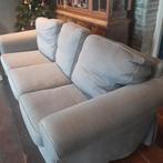 Gratis Ektorp 3 zits bank grijs + extra overtrek hoezen, Huis en Inrichting, Ophalen, Gebruikt, Driepersoons, 75 tot 100 cm