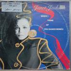 Janet Jackson - When I Think Of You 12inch Dance Remix Vinyl, Ophalen of Verzenden, 12 inch, Maxi-single